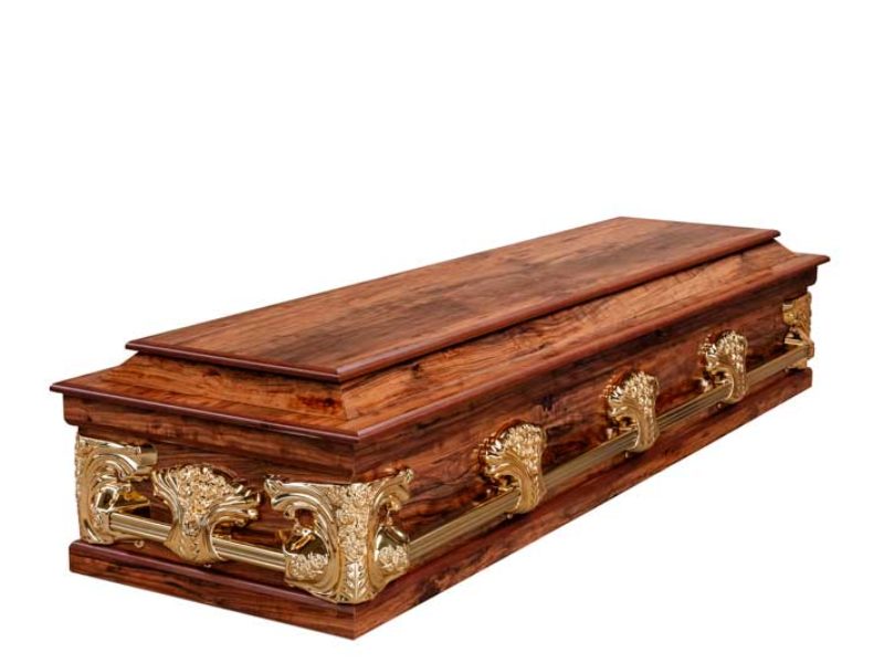 Kiaat Halfview Casket